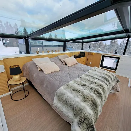 Sky Igloo With Private Sauna And Hot Tub * ليفي