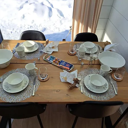 Sky Igloo With Private Sauna And Hot Tub ليفي