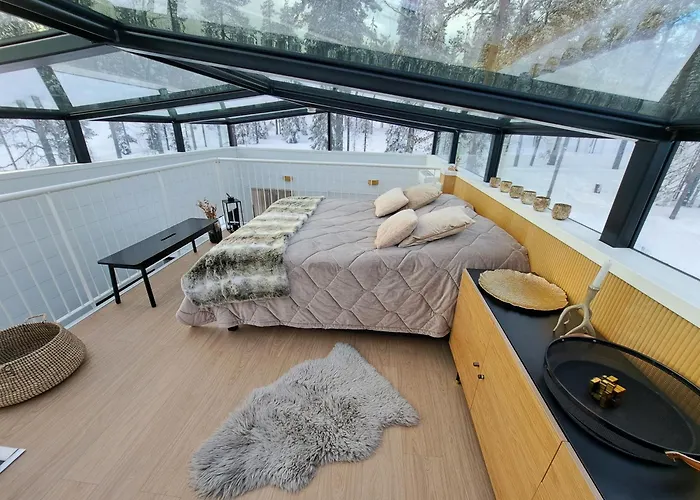 Sky Igloo With Private Sauna And Hot Tub